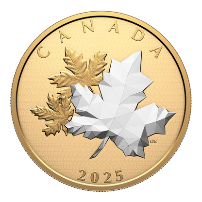 5 OZ – FEUILLES D'ÉRABLE ARGENTÉES EN MOUVEMENT 2025
