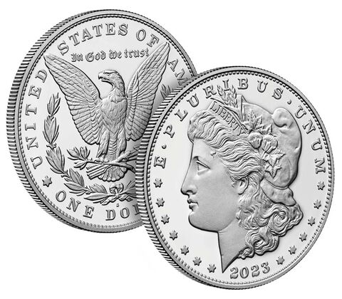 Dollar Morgan en argent de 1 $ États-Unis 2024