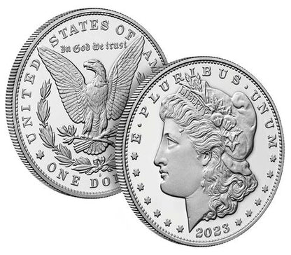 Dollar Morgan en argent de 1 $ États-Unis 2024