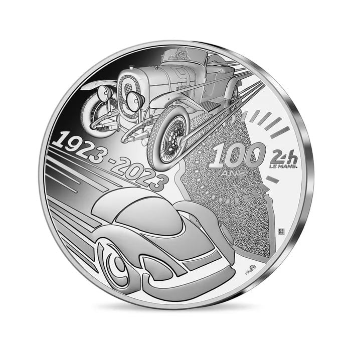 24H LE MANS RACE – 10€ Argent France 2023