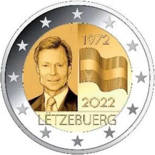 2€, 50e anniversaire du drapeau, Luxembourg, 2022