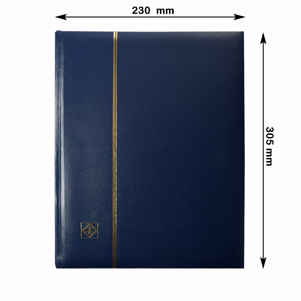 Album de 128 pages à couverture bleue lignée