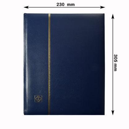 Album de 128 pages à couverture bleue lignée