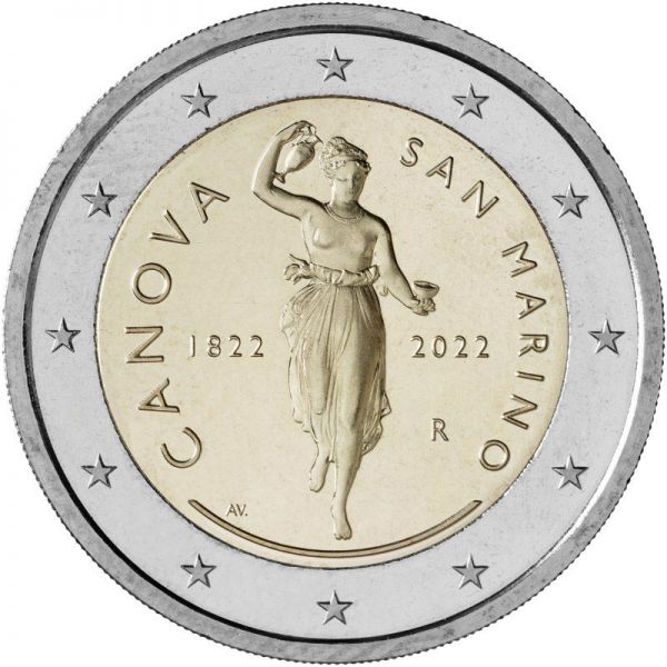2 200 ans après la mort d’Antonio Canova, Saint-Marin, 2022