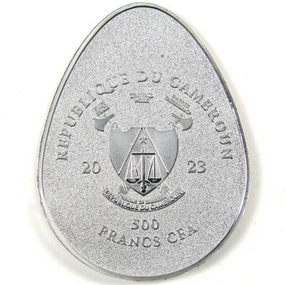 Oeuf de Pâques | Pièce de collection 2023 | CU/NI 500Fr Cameroun 2023