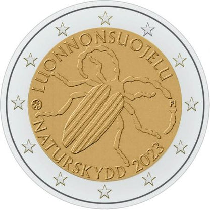 2 euros, Première loi sur la conservation de la nature, Finlande, 2023