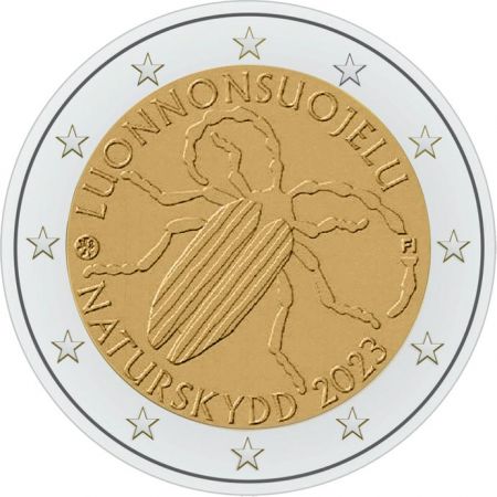 2 euros, Première loi sur la conservation de la nature, Finlande, 2023