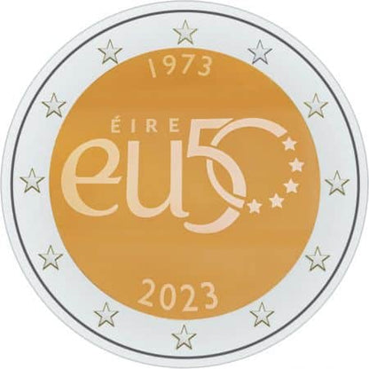 2€ Euro Irlande 2023 – 50e anniversaire de l'adhésion à l'UE