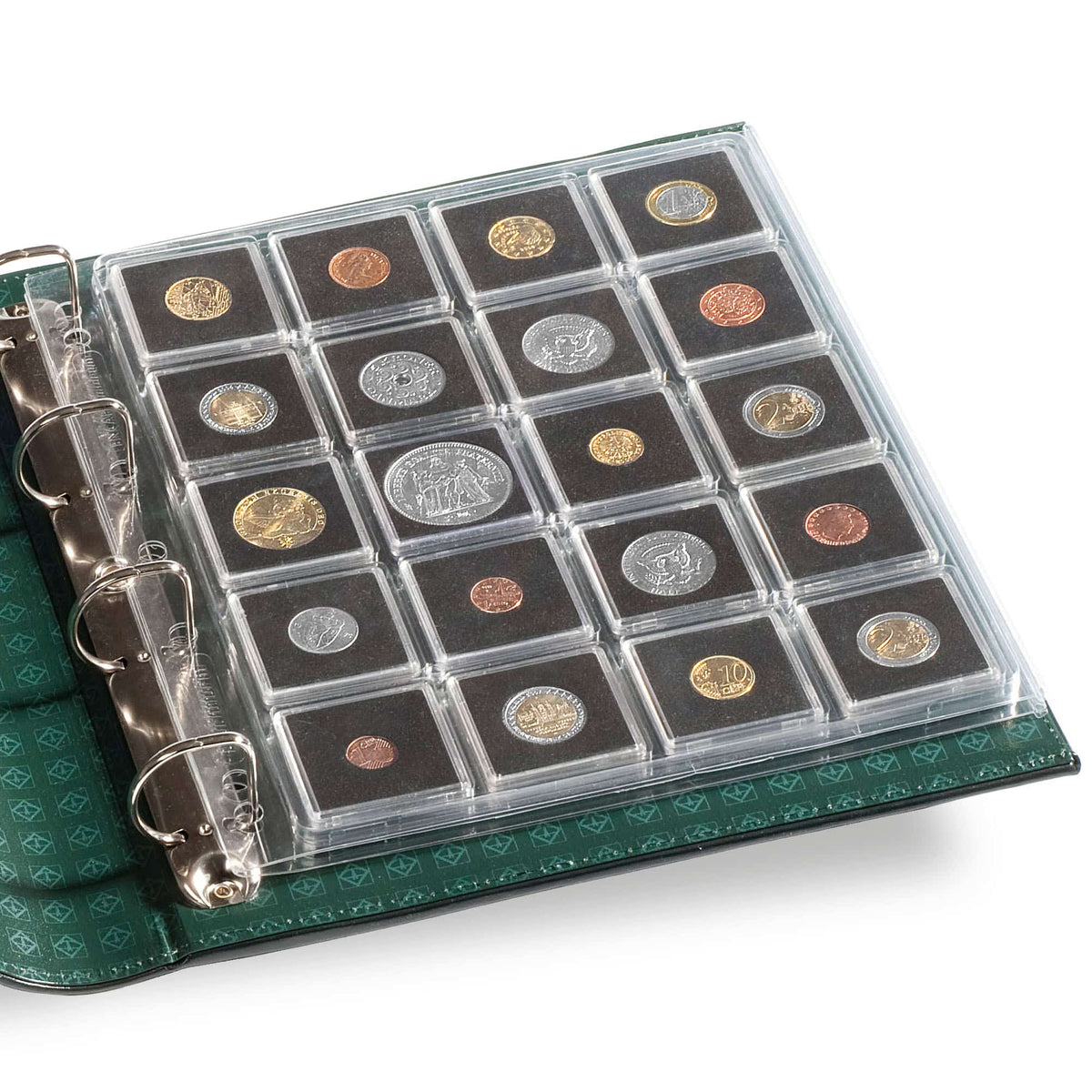 20 étuis Encap Quadrum pour pièces de collection – 2 pièces
