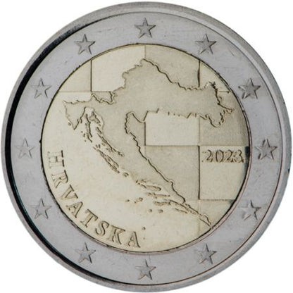 2€ Euro Croatie 2023