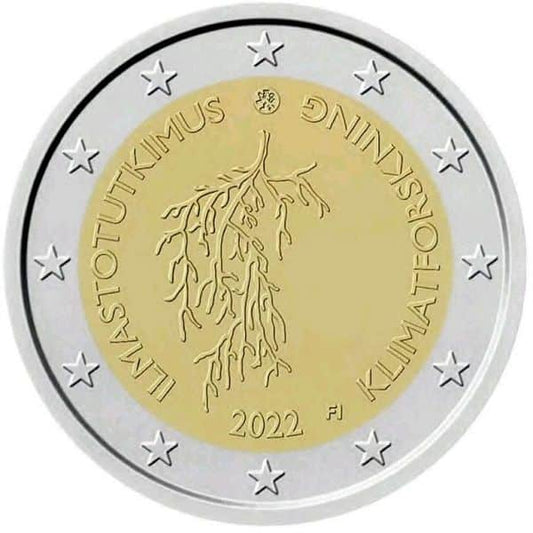2€, Recherche climatique, Finlande, 2022