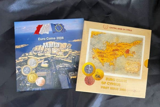 Première série de pièces en euros de Chypre 2008
