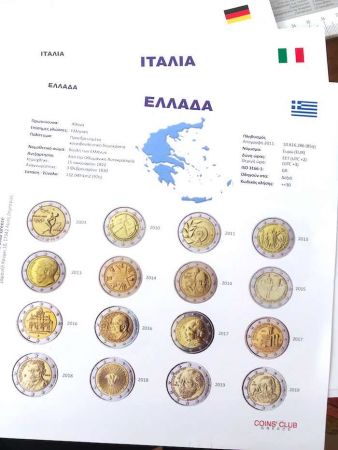 Liste des pièces de collection de 2 euros par pays