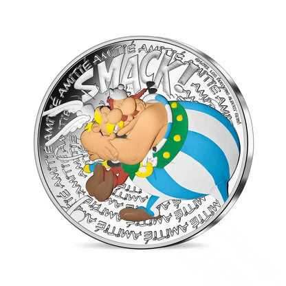 Collection Astérix, coffret de 4 pièces de 50 € en argent, couleur, France 2022
