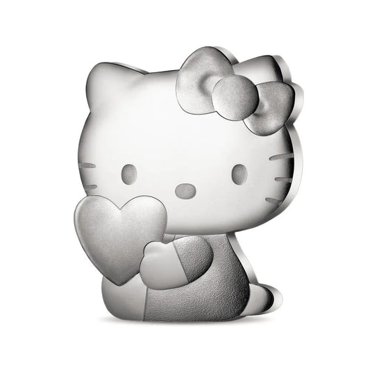Pièce Hello Kitty 50 ans, 10 €, argent 999/1000, qualité Belle Épreuve, millésime 2024