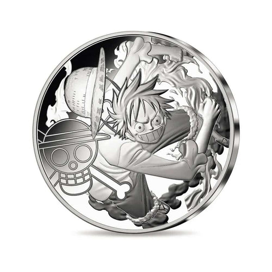 One Piece – Pièce de 10 € en argent, commémorant le 25e anniversaire – Belle Épreuve, France 2024