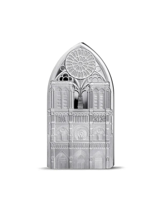 France 10 euros Notre-Dame de Paris Argent 999 2024