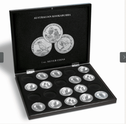 Coffret de présentation pour 20 pièces d'argent