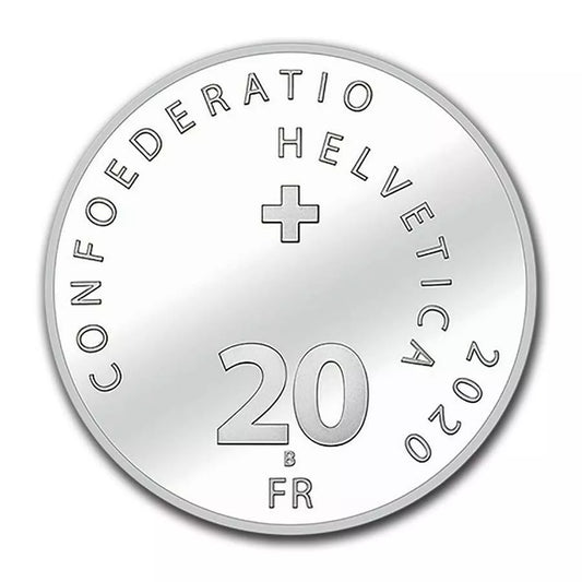 DERNIÈRE ! 🎾 Suisse 2020 – Pièce de 20 francs en argent | Roger Federer