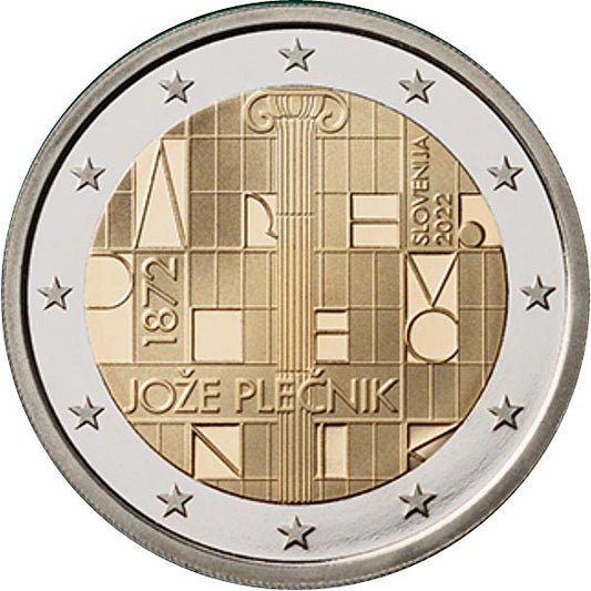 2€, Slovénie, 2022