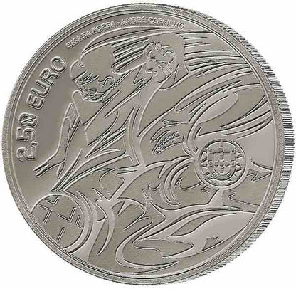 Pièce d'argent 2,50 € « UEFA EURO 2020 » – Portugal 2020