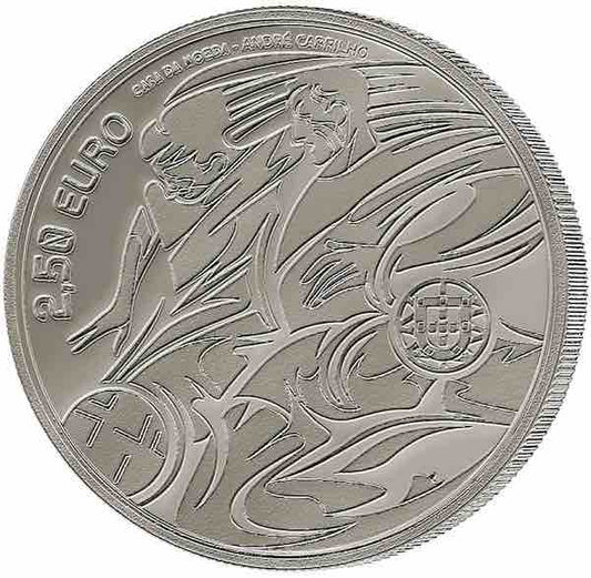 Pièce d'argent 2,50 € « UEFA EURO 2020 » – Portugal 2020