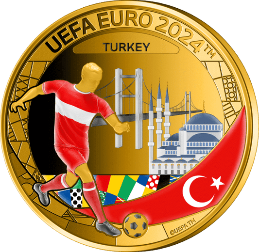 Programme de pièces et médailles commémoratives de l'UEFA EURO 2024TM