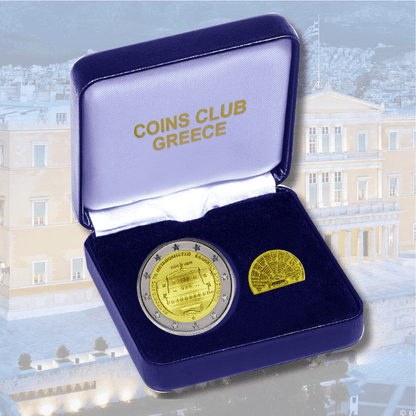 2 euros BU & PIN 50 ans de la restauration de la démocratie Grèce 2024