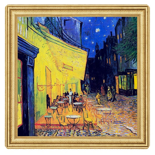 Pièce de 2 $ Vincent Van Gogh Terrasse, 2 oz argent 999, Niue 2023
