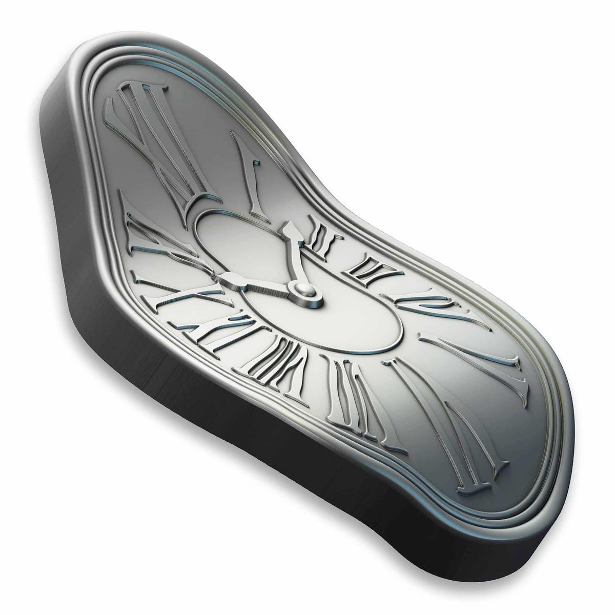 Niue – 2024 – 2 dollars – Horloge fondante Salvador Dali, argent 1,5 oz