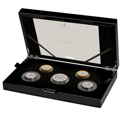 Coffret annuel Piedfort de collection, édition limitée à 10 £, Royaume-Uni, 2025. Seulement 300 exemplaires !