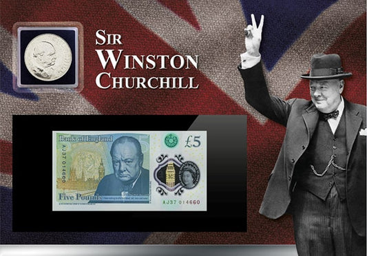 Winston Churchill, pièce et billet commémoratifs !