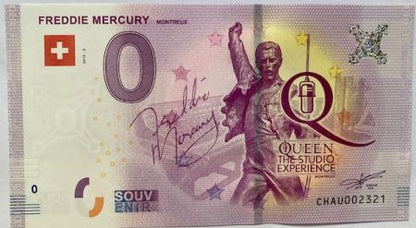 Billet de 0 euro de collection – Freddie Mercury
