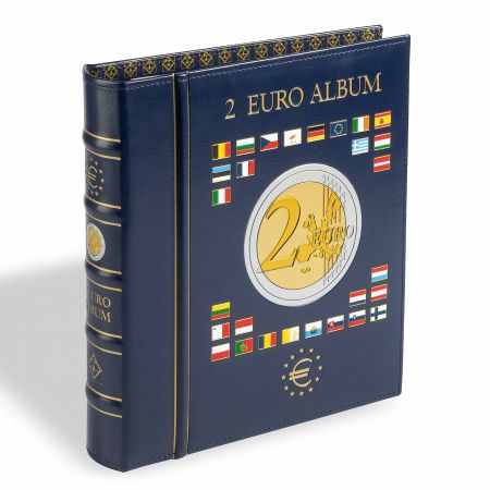 Album pour pièces de 2 euros Vista – Bleu