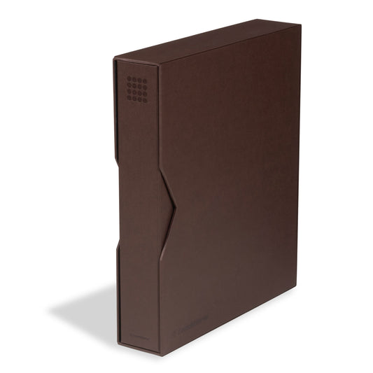Album GRANDE PUR avec étui, marron 335 x 285 x 64 mm
