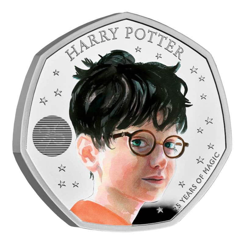 Harry Potter et Poudlard Royaume-Uni – 2022 0,50 £ Argent. Pureté 999/1000 Couleur
