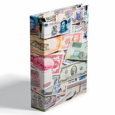 Album de collection pour 300 billets de banque