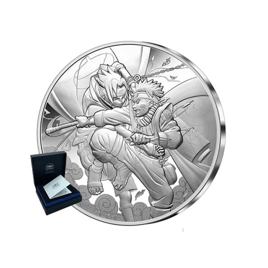 Naruto - Pièce de 10 € en argent 999 - Belle Épreuve France 2023
