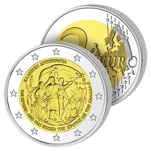 2€ Euro Grèce 2013 – Union de Crète