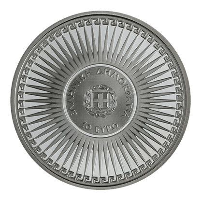 Pièce de collection THALES DE MILES 10 € Argent 925 Grèce 2024