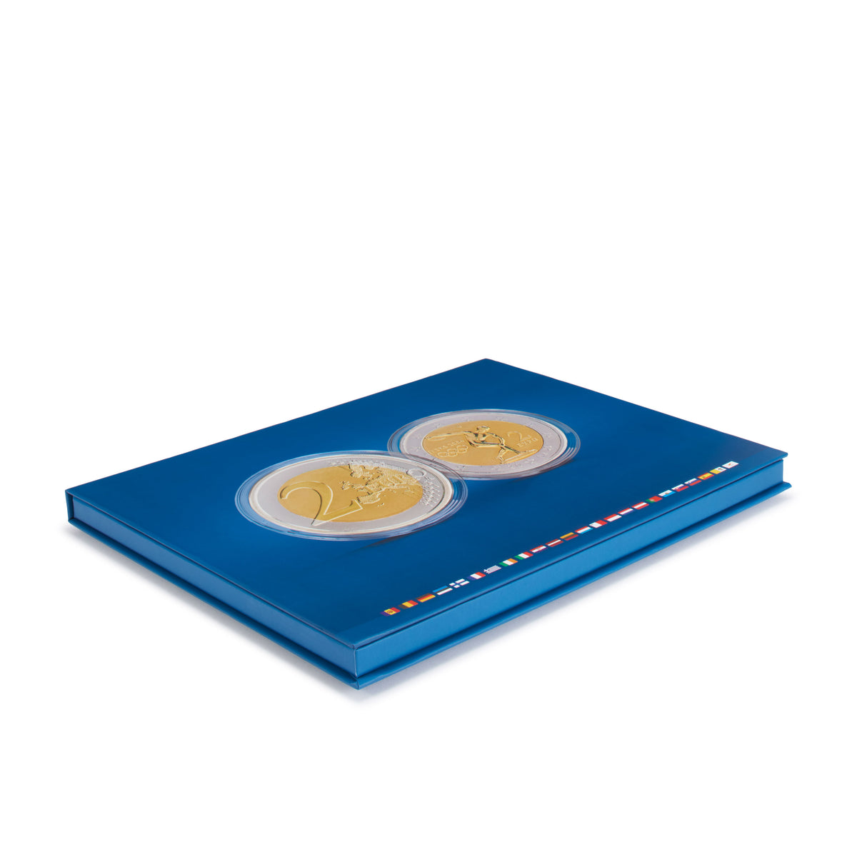 Étui Presso Collection pour 35 pièces de 2 euros de Lucca avec capsules