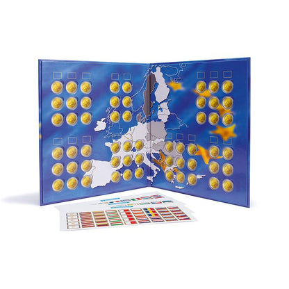 Album de collection de pièces de 2 euros PRESSO – Pays de la zone euro