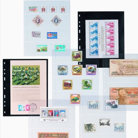 Étuis en plastique Optima pour albums de pièces de monnaie Optima