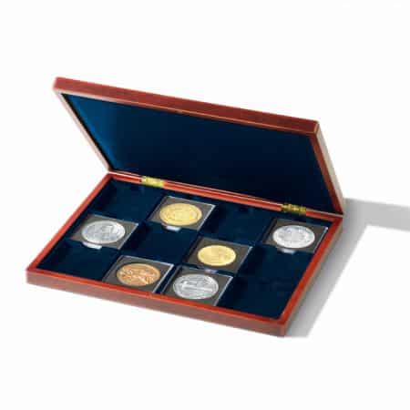 Boîte de présentation Volterra Uno pour 12 pièces dans des étuis Quadrum XL