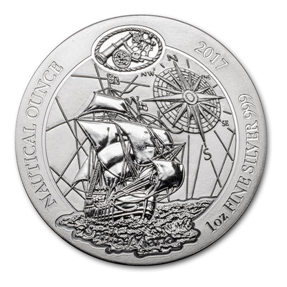 50 pièces RWF Grands Navires de Découverte - 1 once d'argent Santa Maria