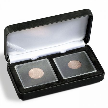 Étui pour 1 à 6 pièces de 1 quadrum – 50 × 50 mm – Noir