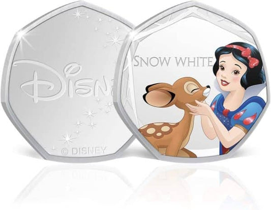Coffret cadeau Princesse Disney – Collection officielle de 12 pièces de 50 pence