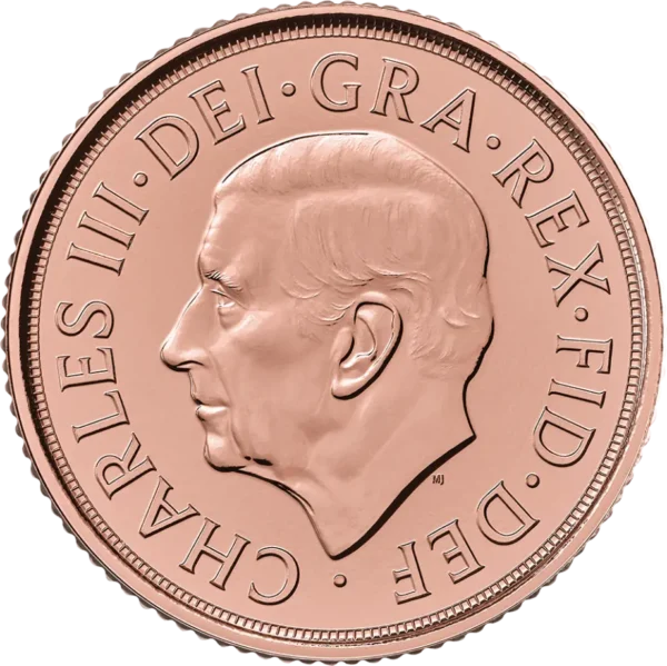 Pièce d'or 1/4 Souverain 2025 Royaume-Uni - 22 carats