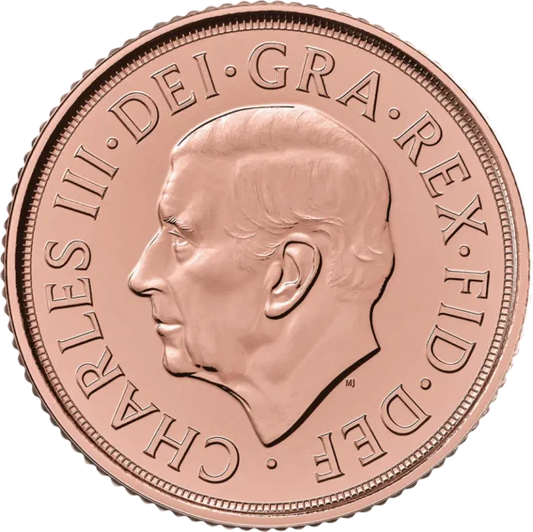 Pièce d'or 1/4 Souverain 2025 Royaume-Uni - 22 carats