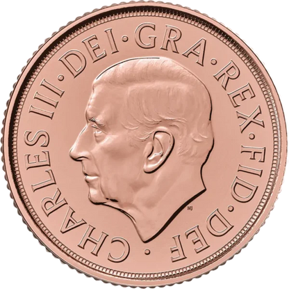 Pièce d'or d'un demi-souverain 2025, Royaume-Uni - Demi-livre sterling